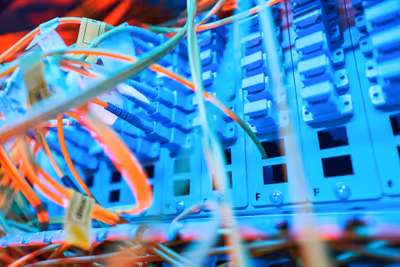 Municipal building with technology overlay